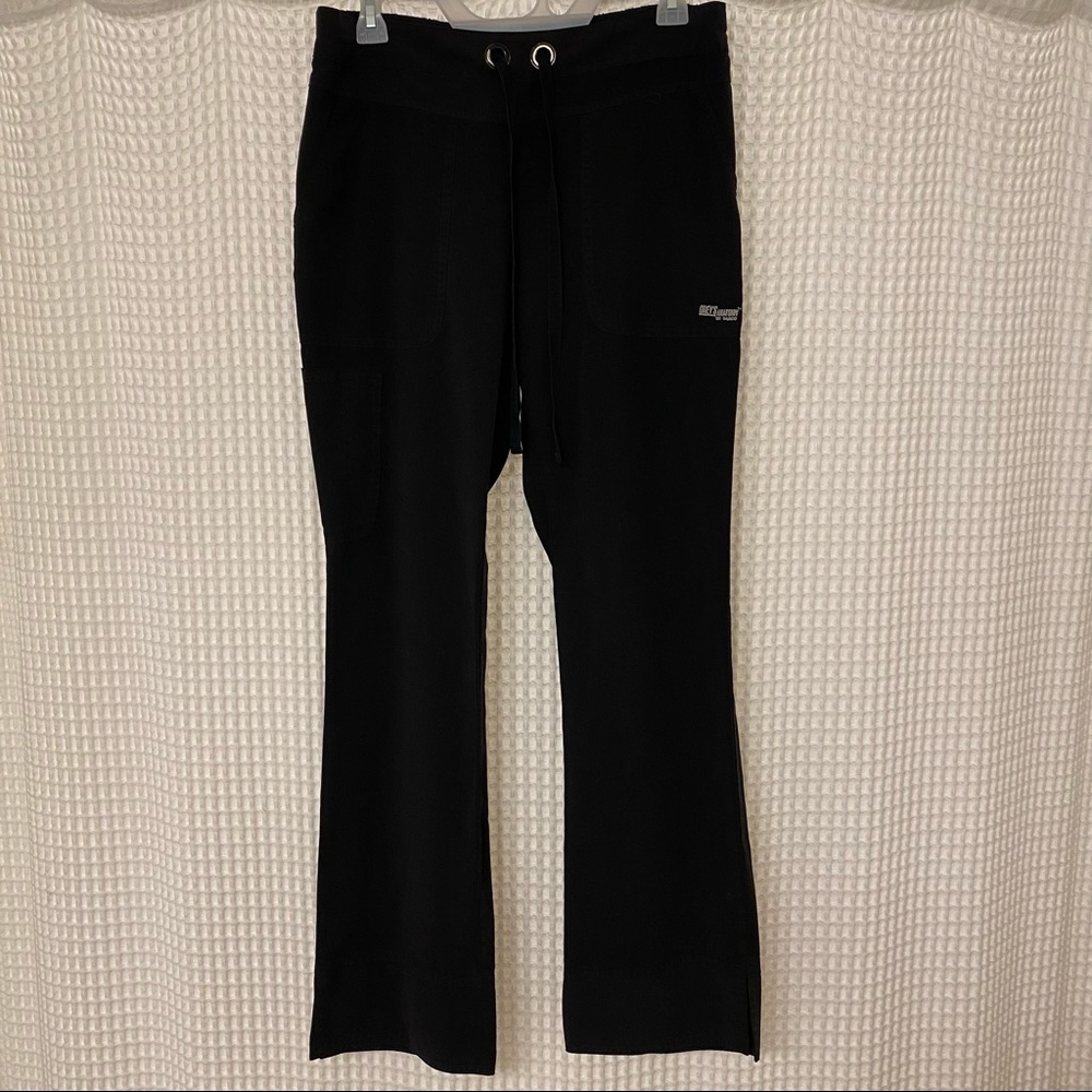 Womens Black Greys Anatomy Scrub Pants